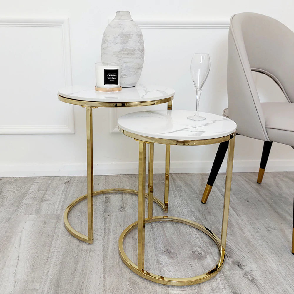 Cheap end tables set sale