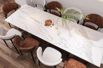 Removing Heat Marks from Marble Dining Surfaces