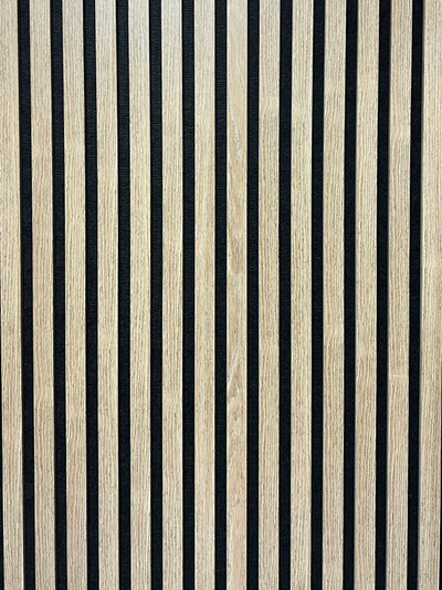 Acoustic Slatted Wall Panel 240cm x 60cm - Range of Colours