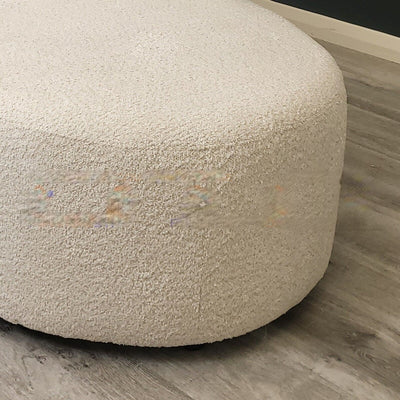 The Wave Beige Boucle Premium Sofa Beige Boucle Fabric