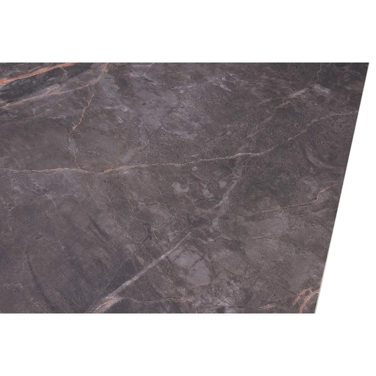 Nova 160cm Grey Ceramic Marble Dining Table
