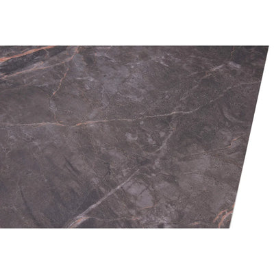 Nova 160cm Grey Ceramic Marble Dining Table