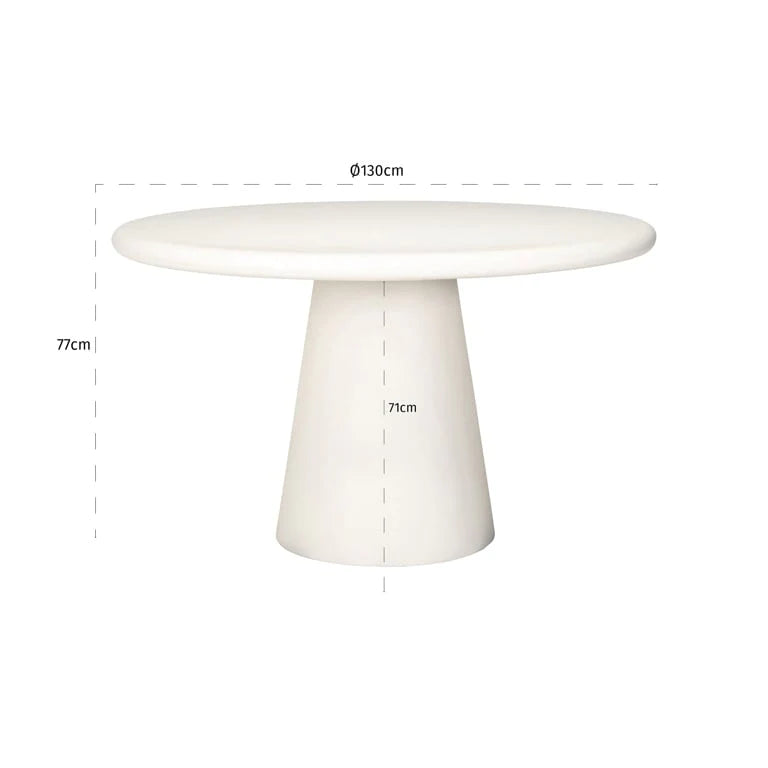 Richmond Interiors Bloomstone Round 130cm Dining Table