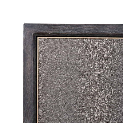 Richmond Interiors Bloomville Shagreen Faux Leather 2 Door Sideboard