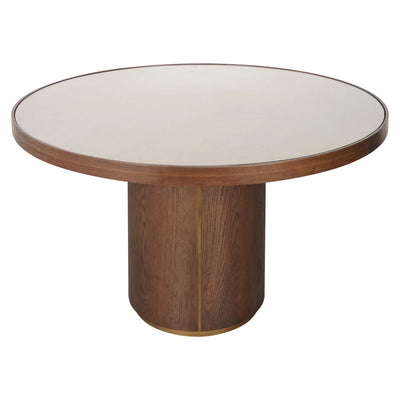 Richmond Interiors Willox Brown 130CM Round Dining Table