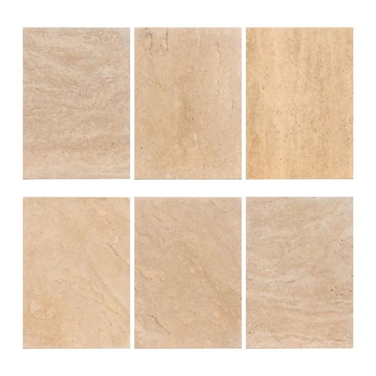 Richmond Interiors Renaissance Italian Travertine Beige Round 130cm Dining Table
