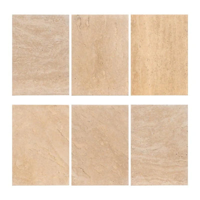 Richmond Interiors Renaissance Italian Travertine Beige Round 130cm Dining Table