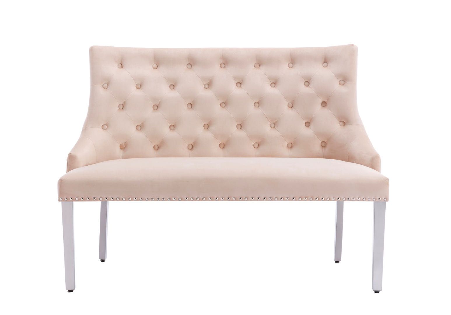 Blush dining bench deals