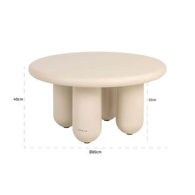 Richmond Interiors Coffee Table Calma 80cm (Beige)