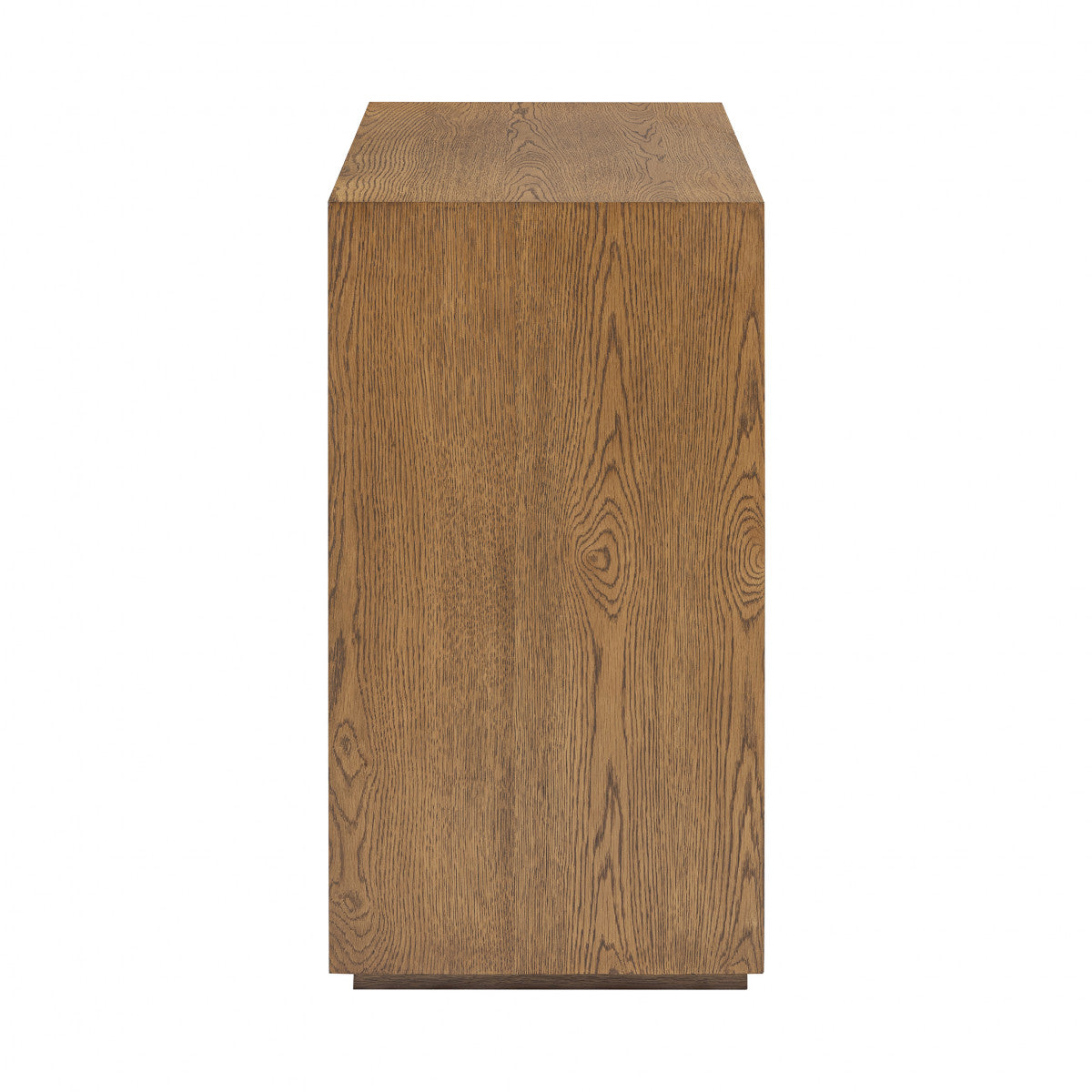 Charlton Ribbed Walnut 6 Drawer Chest of Drawers - Walnut by D.I. Designs