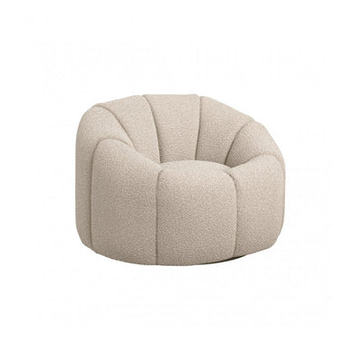 Manhattan Designs Nao Buff Bouclé Swivel Chair