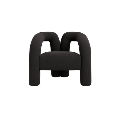Manhattan Designs Freyja Black Boucle Chair