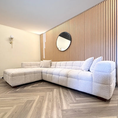 Acoustic Slatted Wall Panels Pack Of x4 240cm x 60cm - Range of Colours