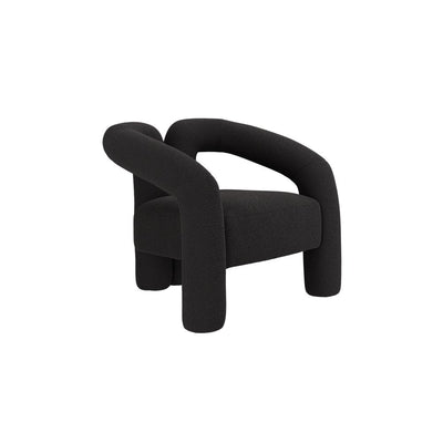 Manhattan Designs Freyja Black Boucle Chair