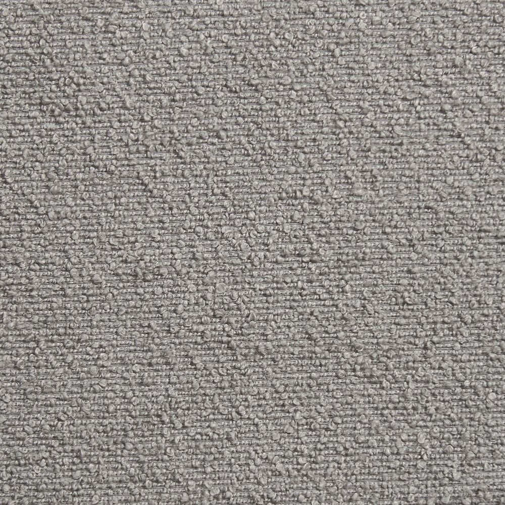 Nova Boucle Light Grey Fabric Dining Bench Premium Boucle Fabric