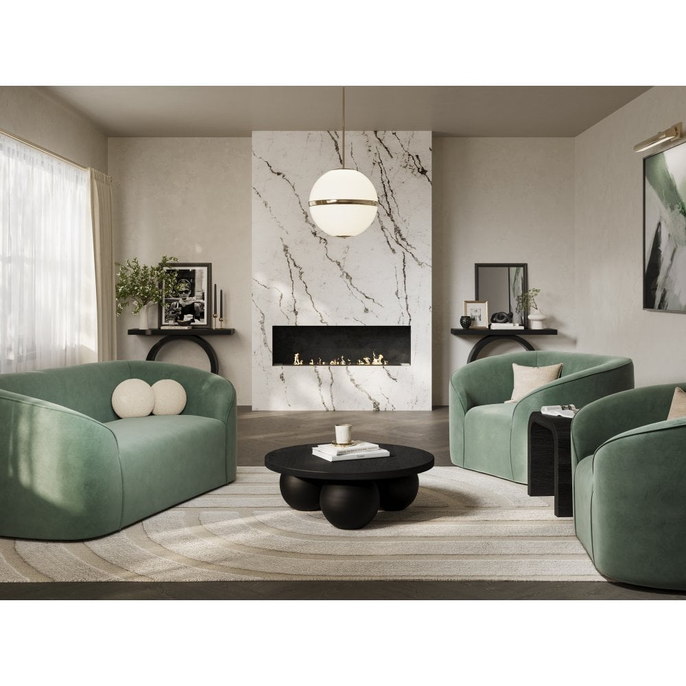 Manhattan Designs Kenji Matt Black Coffee Table