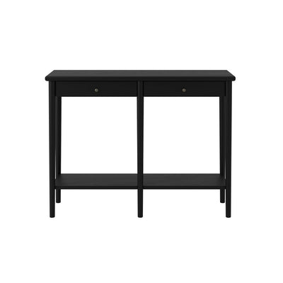 Manhattan Designs Jackson Matte Black Console Table