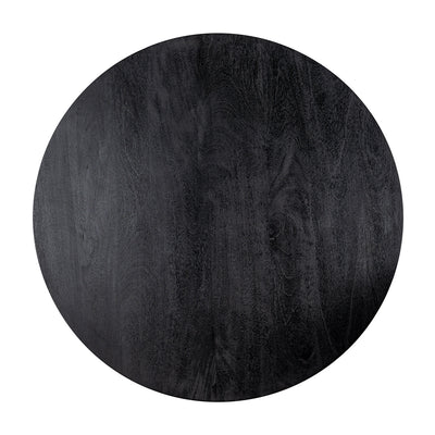 Richmond Interiors Catana Black Mango Wood Coffee Table Nest | Set of 2