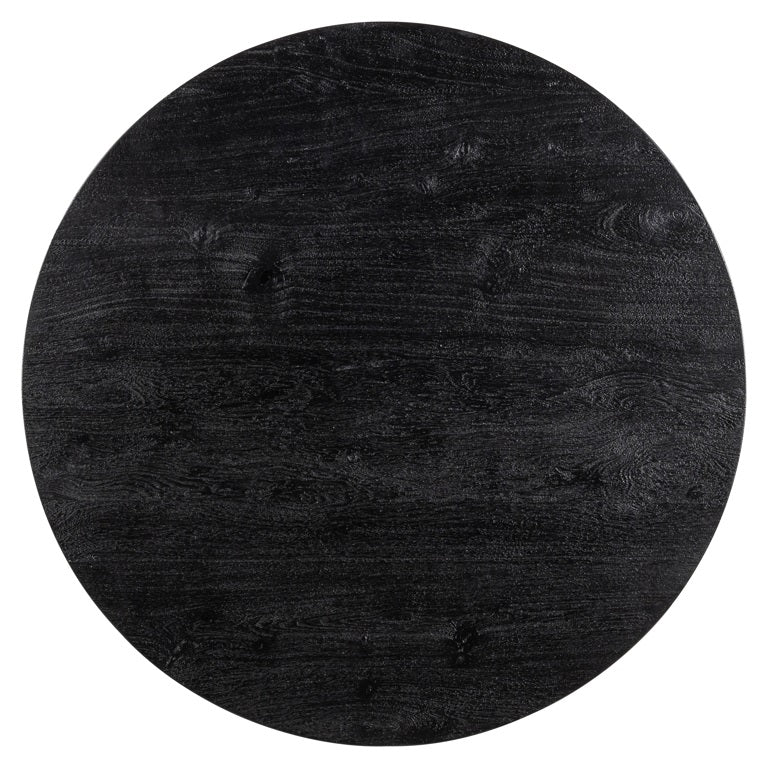 Richmond Interiors Revelin Bronze & Black Rustic Round Bar Table