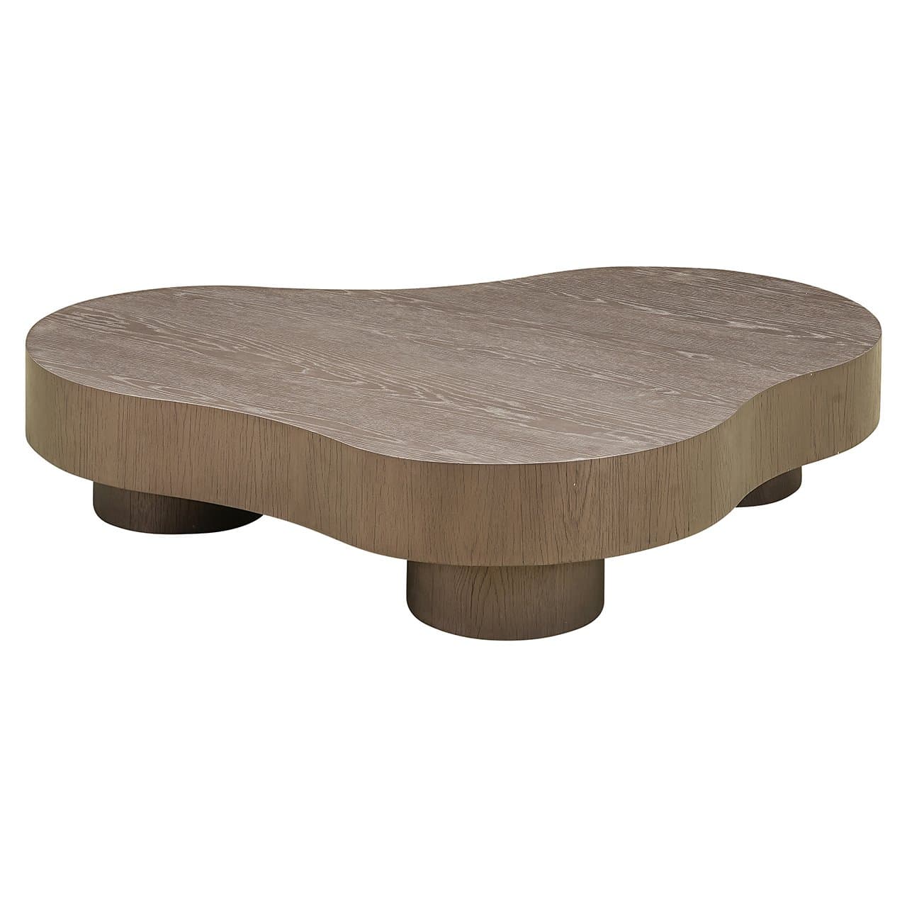 Richmond Interiors Bogor Bronze Oak Wood Coffee Table | Set Of 2
