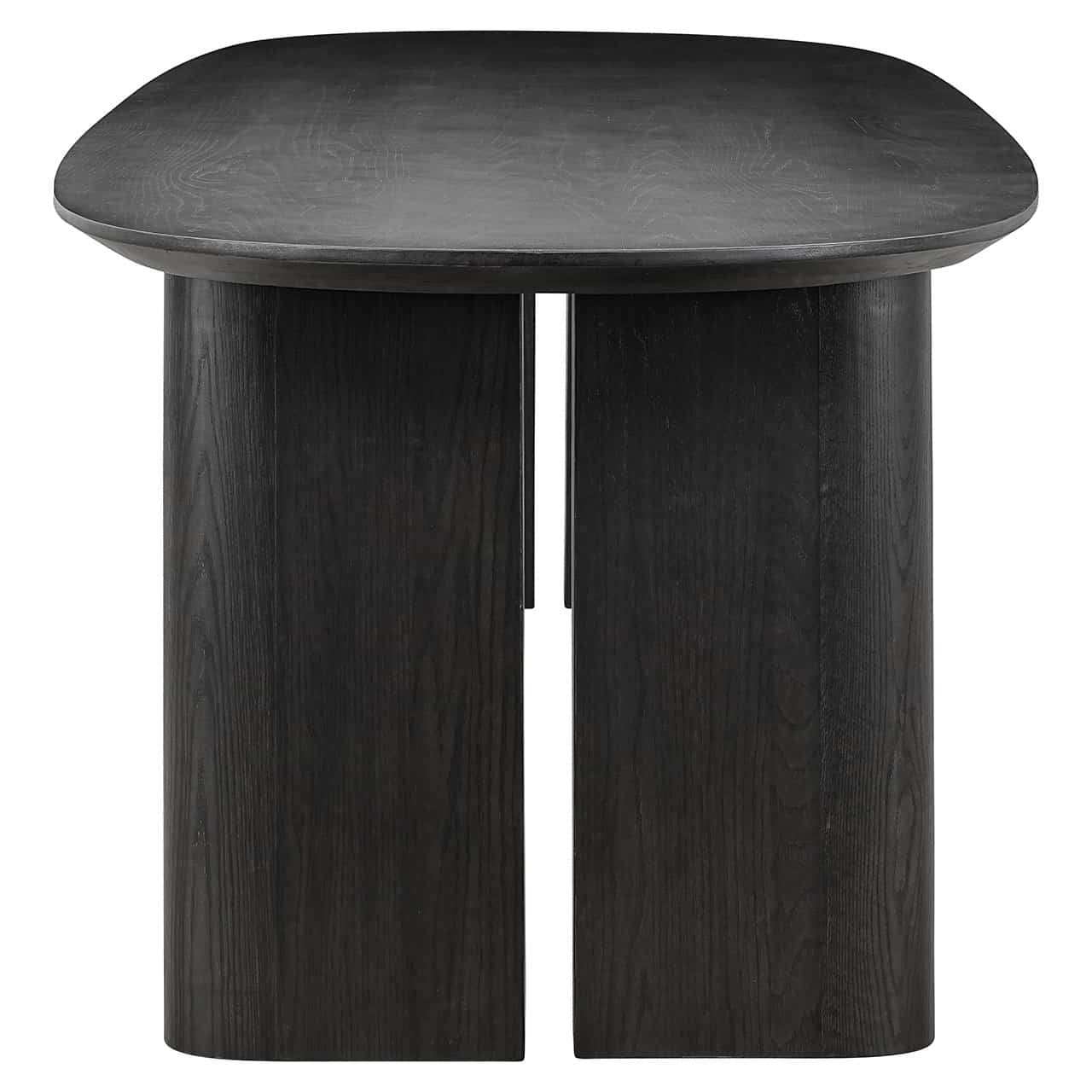 Richmond Interiors Durban Black Oak Wood Dining Table | 250 cm