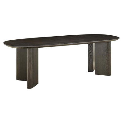 Richmond Interiors Durban Black Oak Wood Dining Table | 250 cm