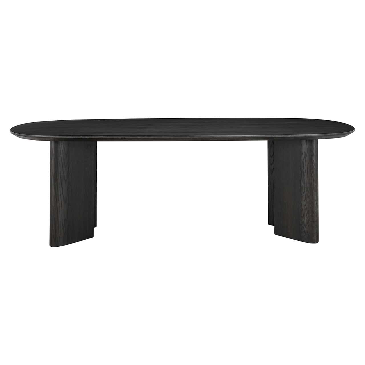 Richmond Interiors Durban Black Oak Wood Dining Table | 250 cm