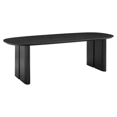 Richmond Interiors Durban Black Oak Wood Dining Table | 250 cm
