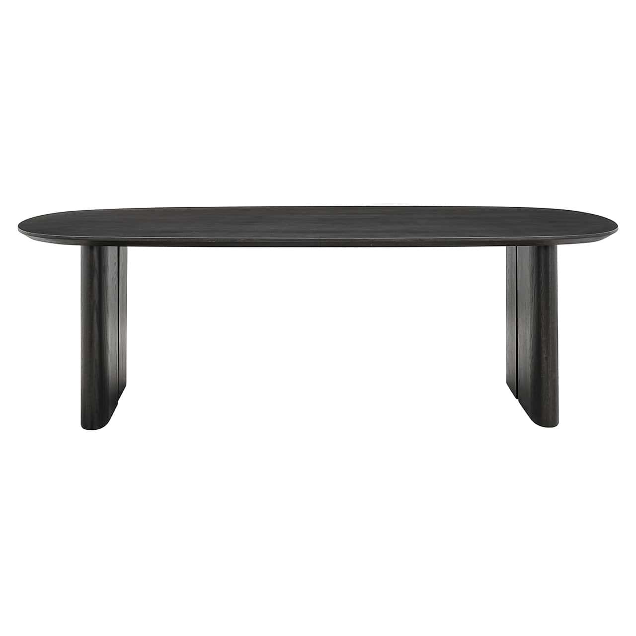 Richmond Interiors Durban Black Oak Wood Dining Table | 250 cm