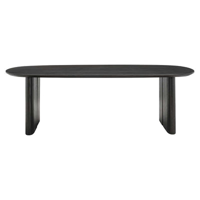 Richmond Interiors Durban Black Oak Wood Dining Table | 250 cm