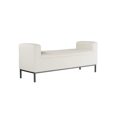 Manhattan Designs Serena Bench in Ivory Linen PRE ORDER FOR JUNE 2025