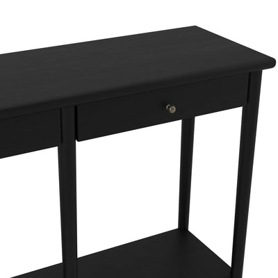 Manhattan Designs Jackson Matte Black Console Table