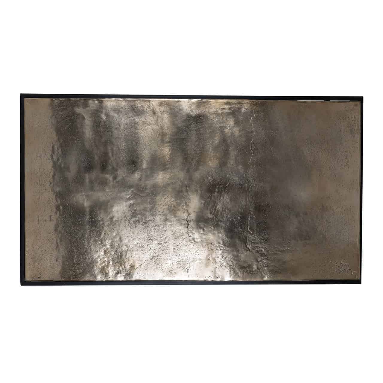 Richmond Interiors Calloway Black & Champagne Gold Coffee Table