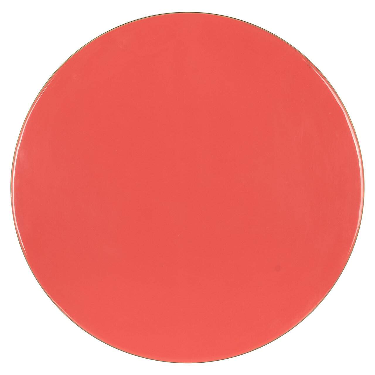 Richmond Interiors Shirin Pink & Gld Side Table