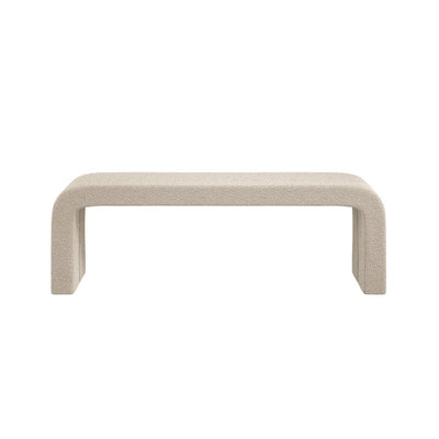 Manhattan Designs Ren Buff Boucle Bench
