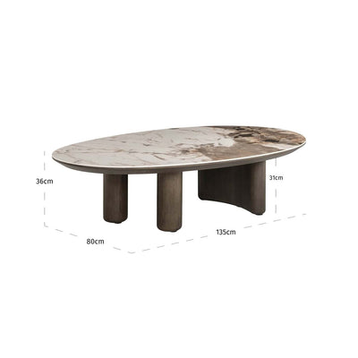 Richmond Interiors Langford Brown Coffee Table