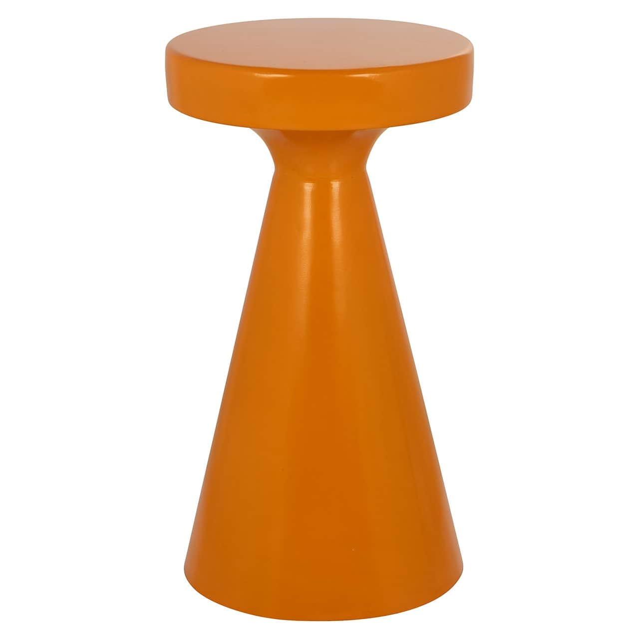 Richmond Interiors Kimble Dark Orange Side Table Large