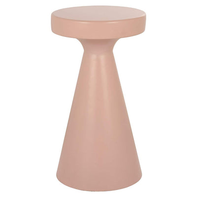 Richmond Interiors Kimble Baby Pink Side Table Large