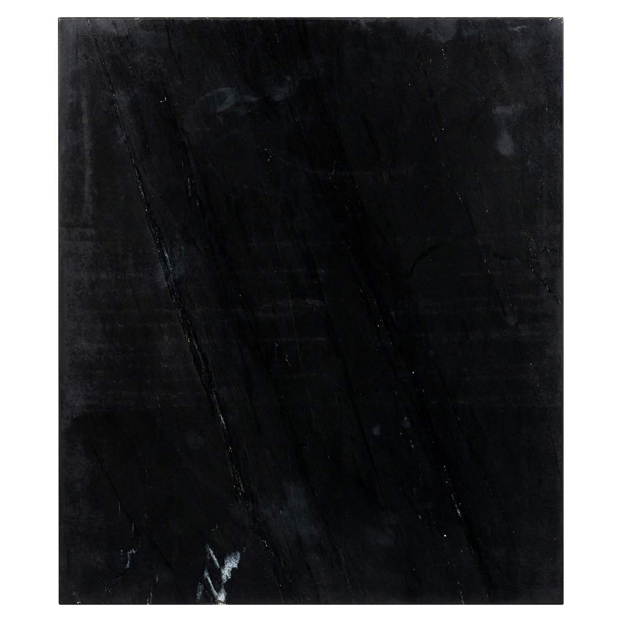 Richmond Interiors Les Arcs Brushed Gold & Black Marble Bedside Table