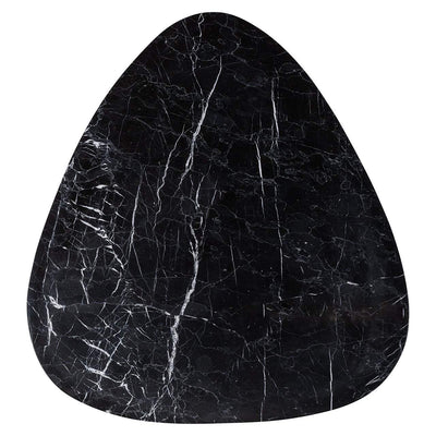 Richmond Interiors Trocadero Black & White Marble Plectrum Coffee Tables Nest | Set of 2