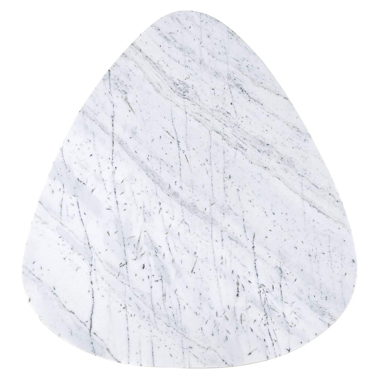 Richmond Interiors Trocadero Black & White Marble Plectrum Coffee Tables Nest | Set of 2