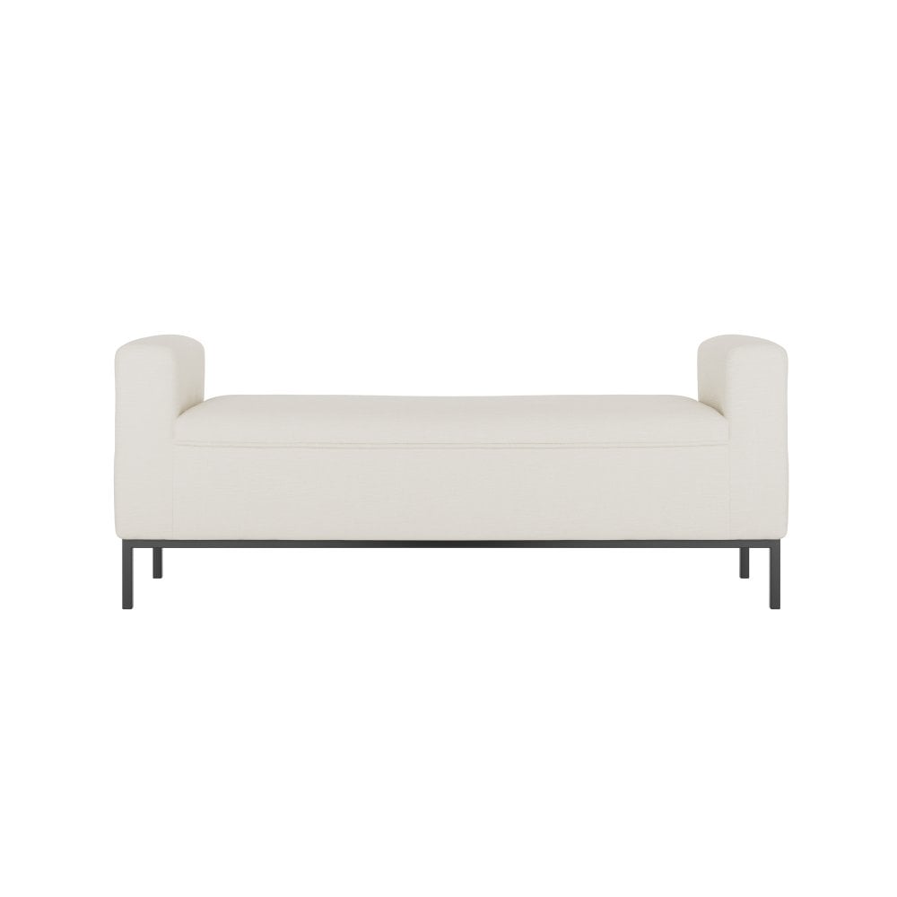 Manhattan Designs Serena Bench in Ivory Linen PRE ORDER FOR JUNE 2025