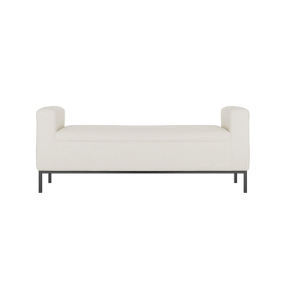 Manhattan Designs Serena Bench in Ivory Linen PRE ORDER FOR JUNE 2025
