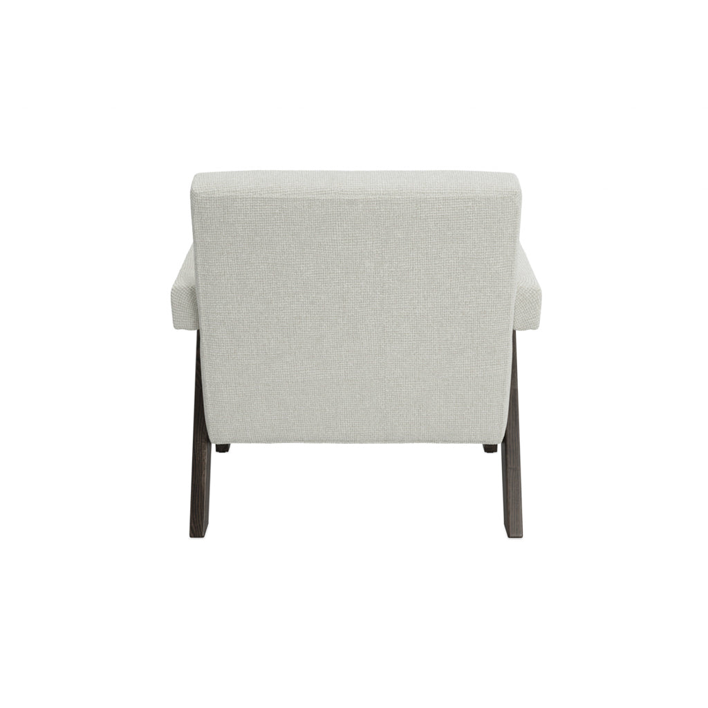 Manhattan Designs Abel Milk and Chocolate Accent Chair