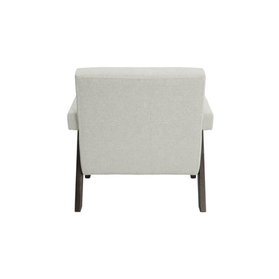 Manhattan Designs Abel Milk and Chocolate Accent Chair