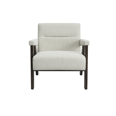 Manhattan Designs Abel Milk and Chocolate Accent Chair