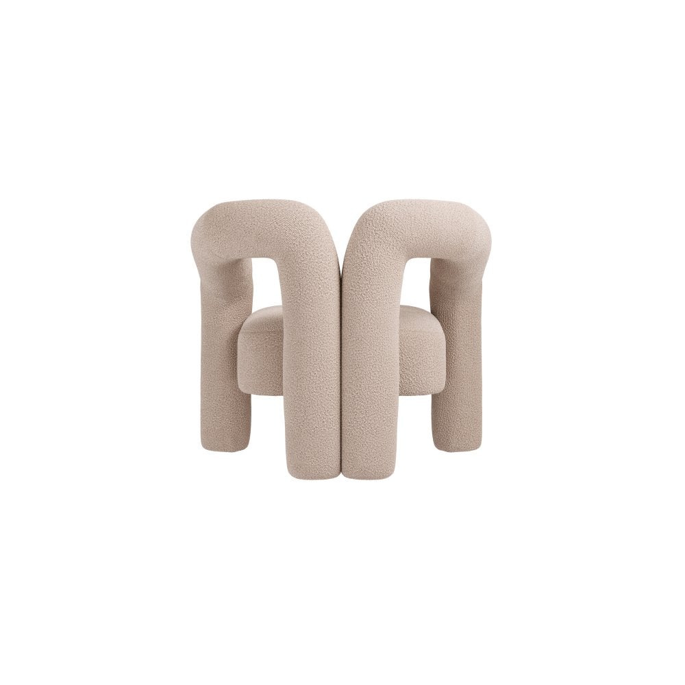 Manhattan Designs Freyja Buff Boucle Chair