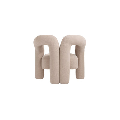 Manhattan Designs Freyja Buff Boucle Chair
