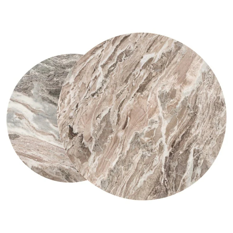 Richmond Interiors Coffee Table Fairfax Set of 2 (Stone)