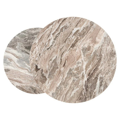 Richmond Interiors Coffee Table Fairfax Set of 2 (Stone)